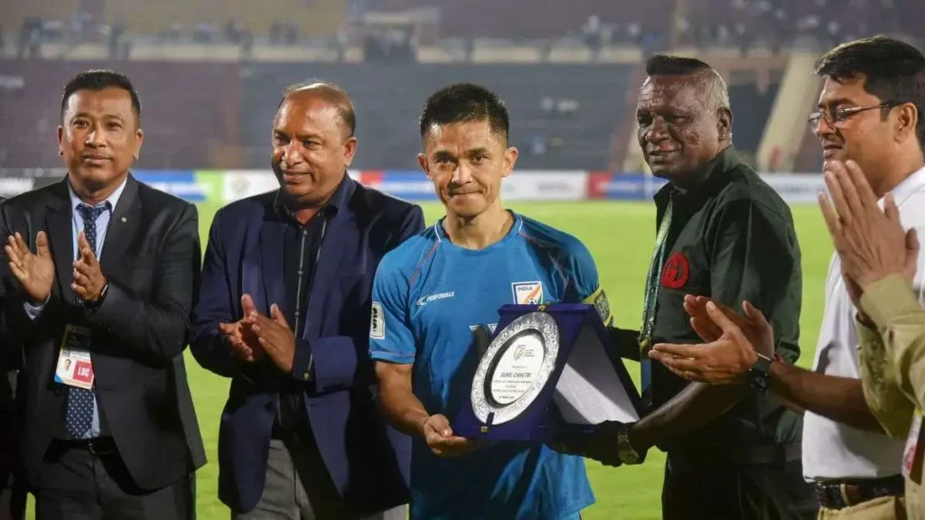 Sunil Chhetri announces Indian team retirement